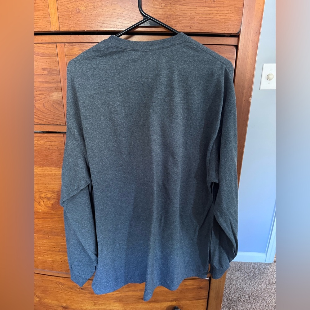 Women's charcoal South Carolina Gamecocks Long Sleeve Top - Picture 3 of 5